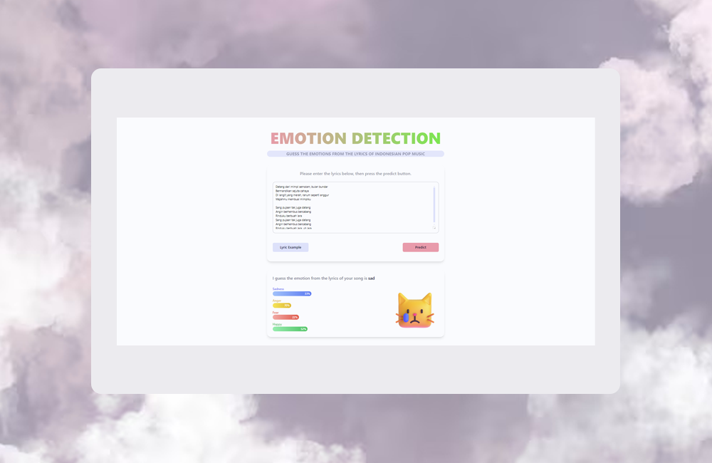Song Emotion Classification